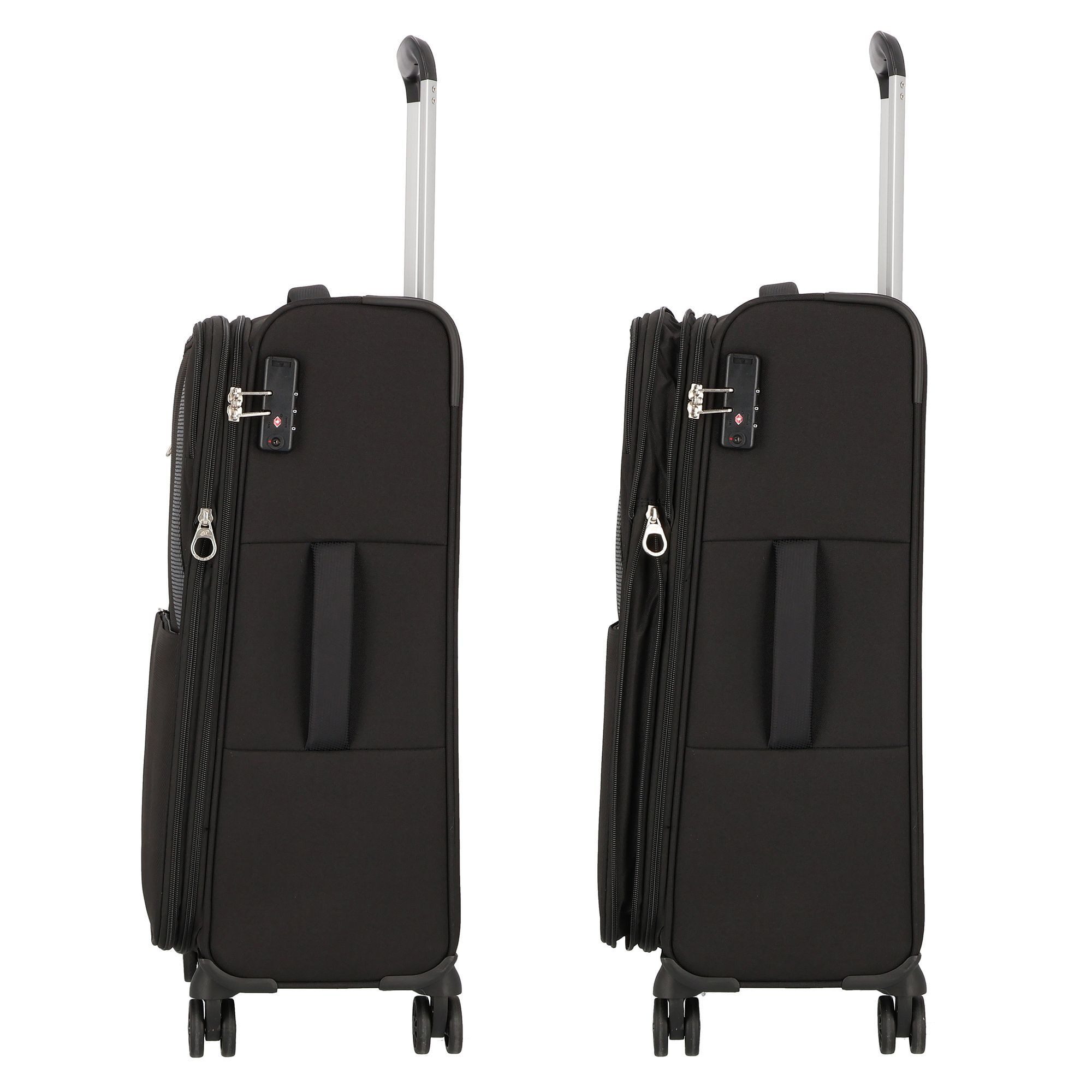 American Tourister® Trolleyset Star Max, 4 Rollen, (3-teilig, 3 tlg), Polyester