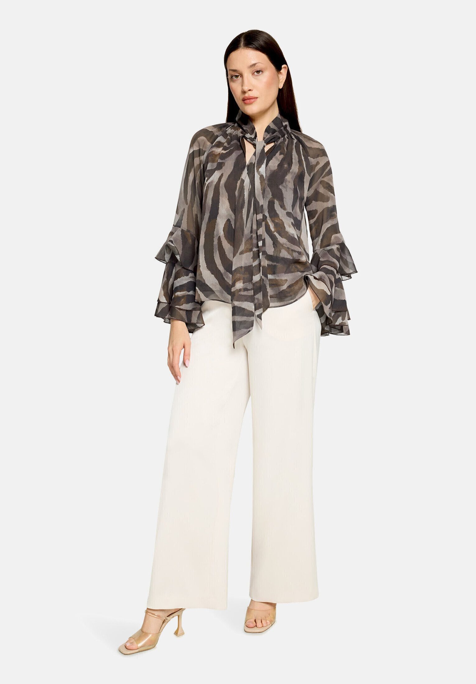 Vera Mont Chiffonbluse Damen mit Volant