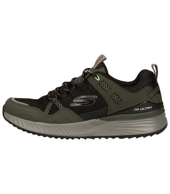 Skechers Halbschuhe Leder/Textil Schnürschuh