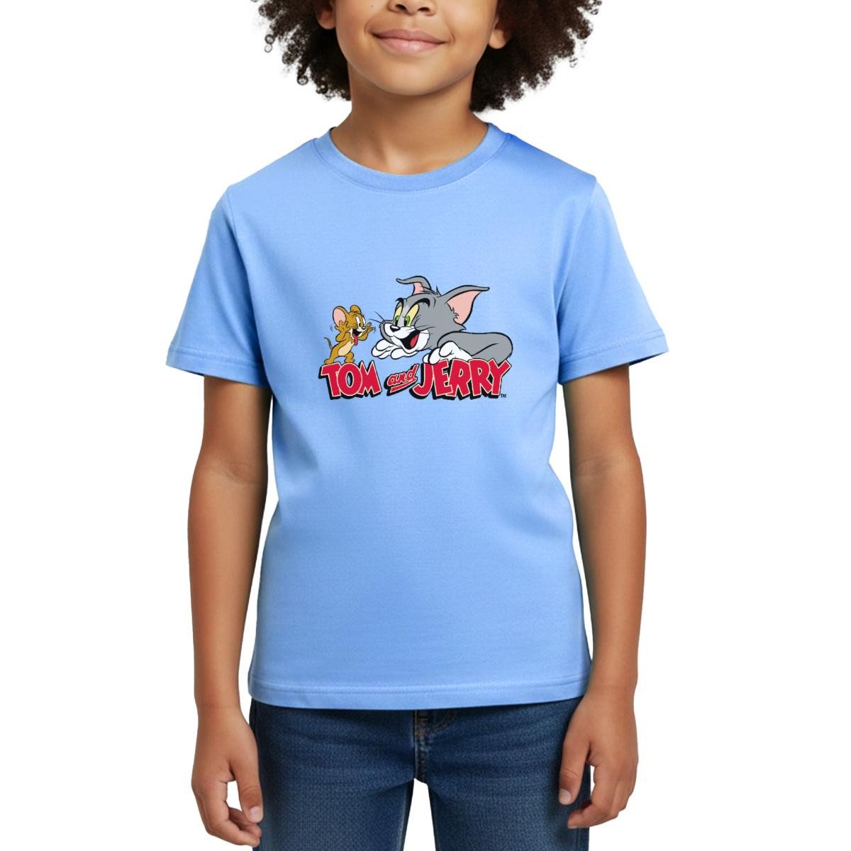T-Shirt Tom Und Jerry Fang Mich Doch Kinder T-Shirt