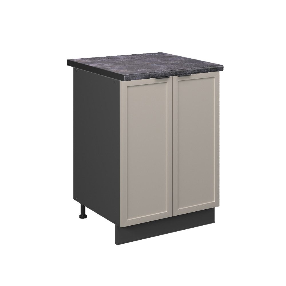 Vicco Unterschrank Fame-Line, GrauBeige/Anthrazit, 60 cm, günstig online kaufen