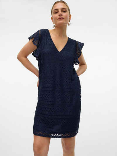 Vero Moda Minikleid VMMAYA SHORT FRILL DRESS JRS SPE