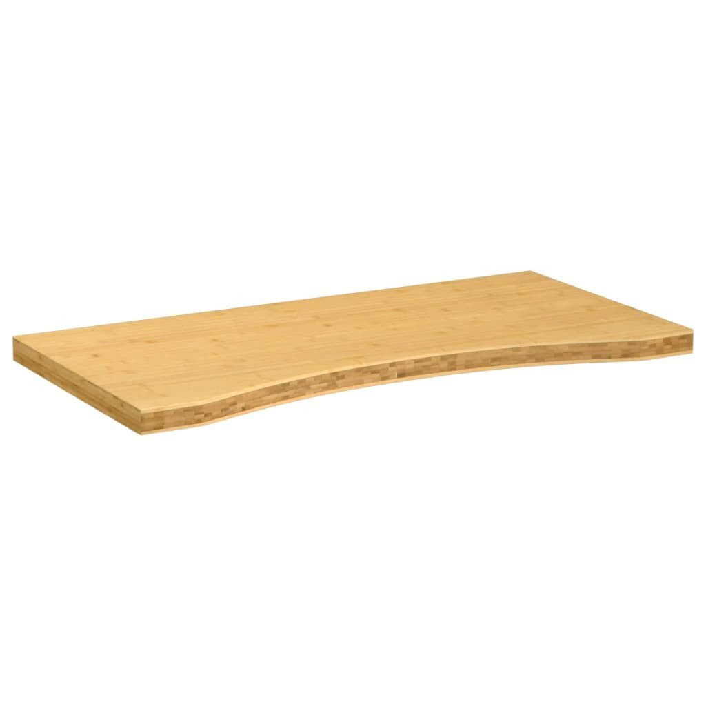 vidaXL Schreibtischplatte Schreibtischplatte 110x55x4 cm Bambus