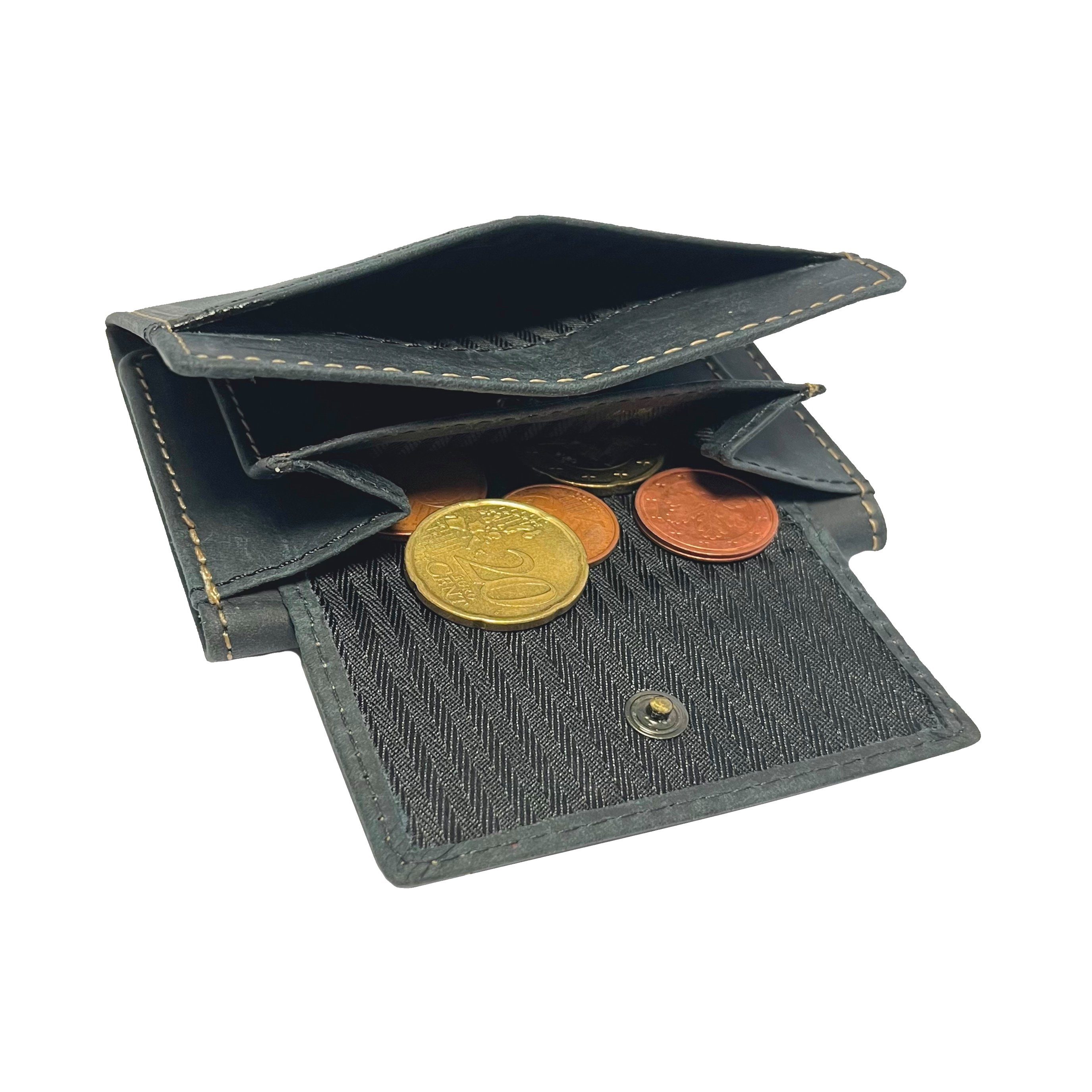 Buffalo Hill Mini Geldbörse,Büffelleder Portemonnaie >7 günstig online kaufen
