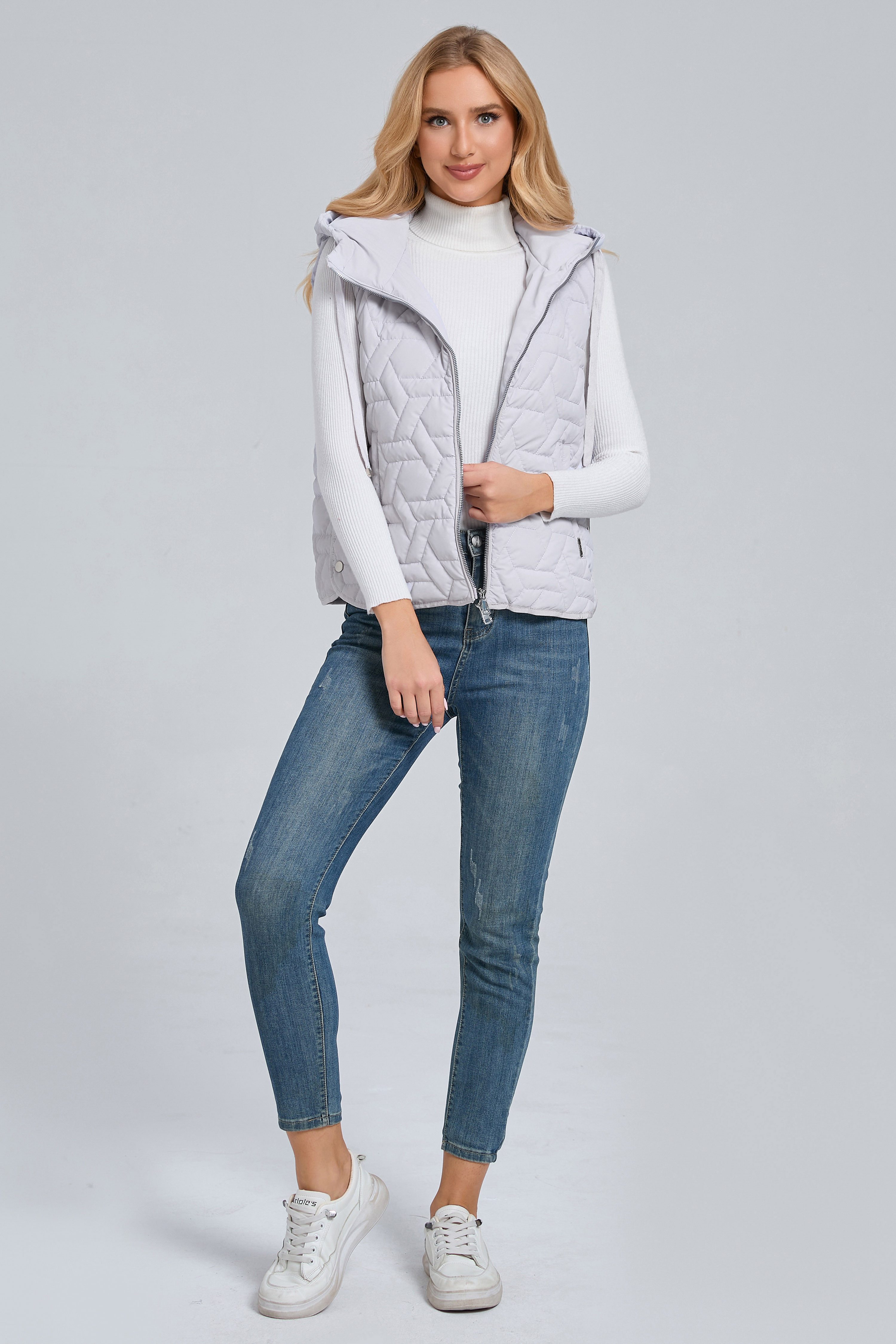 FUNK since 1776 Steppweste Kurzweste mit dekorativem Muster günstig online kaufen