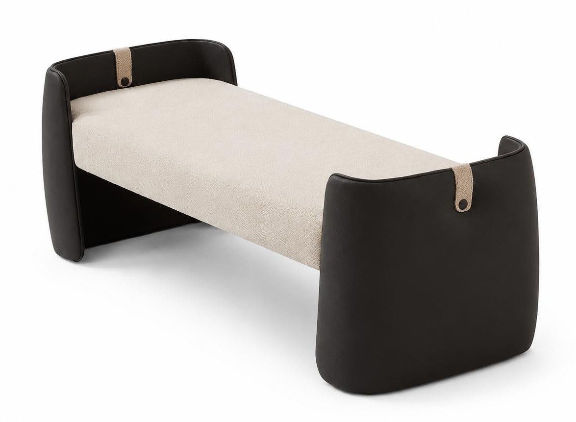 Xlmoebel Bettbank Moderne Beige Bettbank – Stilvoll und gemütlich für Ihr Zuhause (1-St), Made in Europa