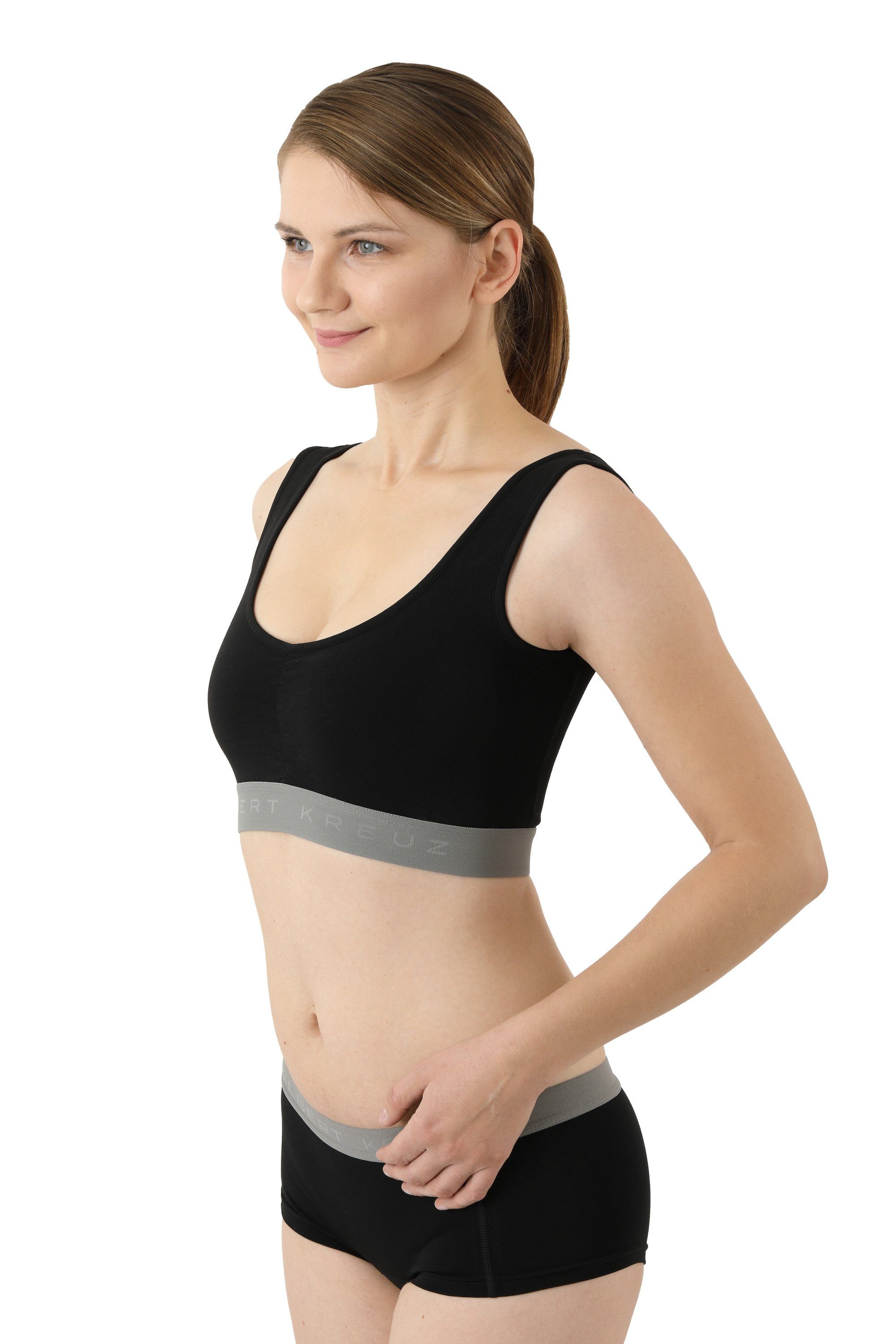 Albert Kreuz Sport-Bustier BH-Top Bustier atmungsaktiv (kein Set, 1-tlg)