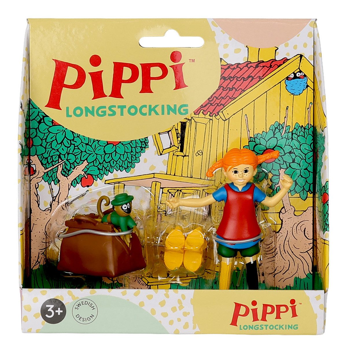 Pippi Langstrumpf Puppenhausmöbel Pippi Langstrumpf Figurenset Mädchen (4tlg) – Bild 5 von 5