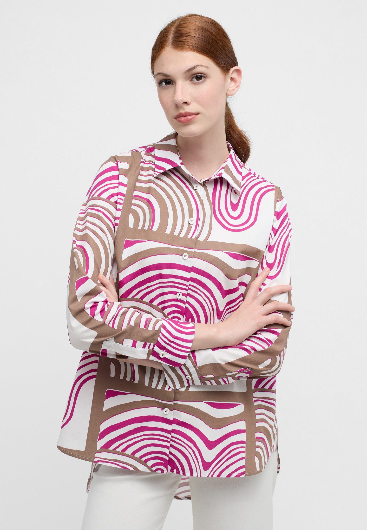 Eterna Hemdbluse OVERSIZE FIT EASY IRON (bügelleicht) günstig online kaufen
