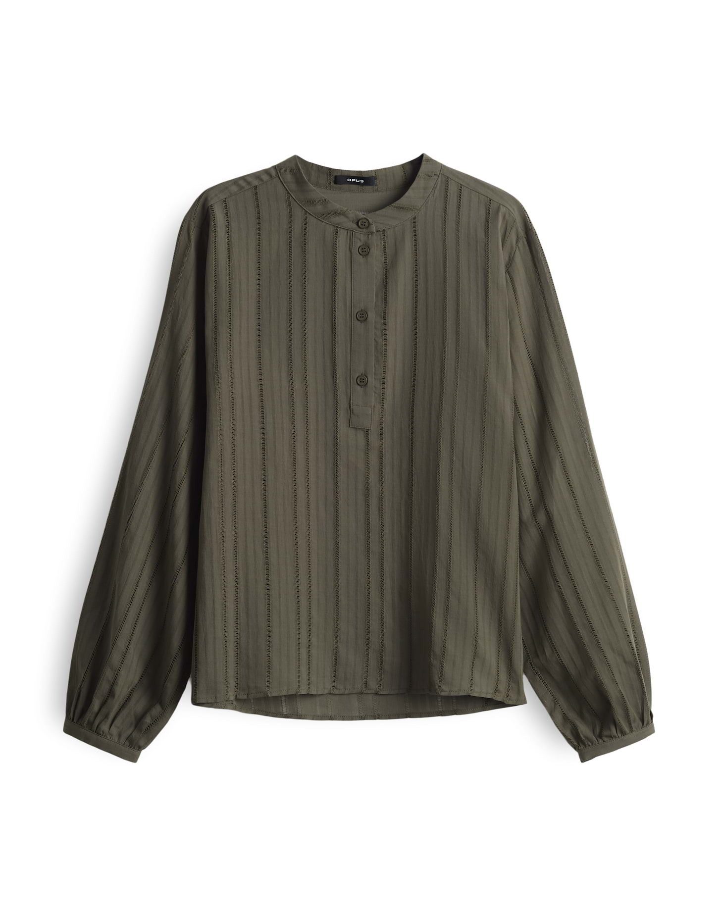 OPUS Langarmbluse FUEGA Loose mit zarter Lochstickerei günstig online kaufen