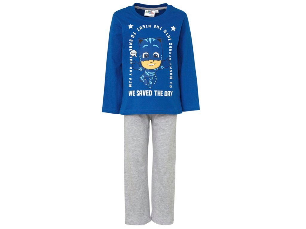 PJ Masks Pyjama PJ Masks Pyjamahelden Jungen Schlafanzug blau