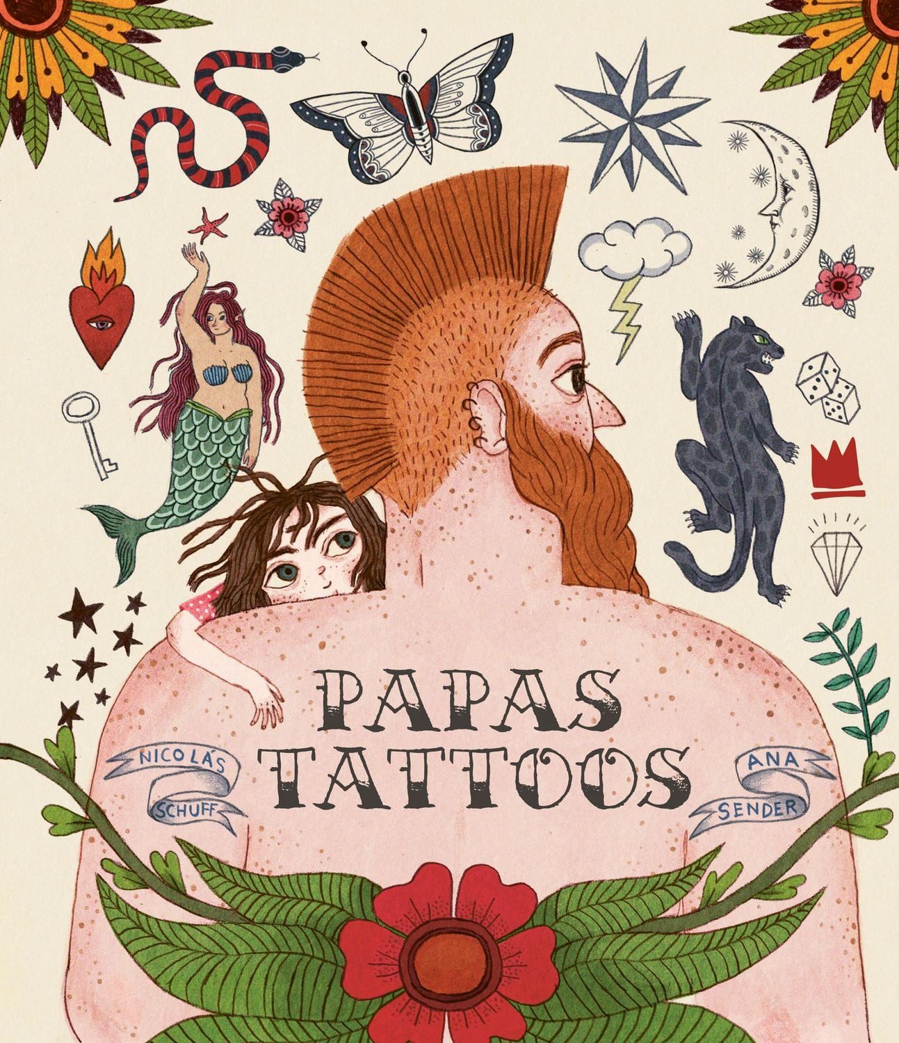 Kinderbuch Papas Tattoos Nicolas Schuff