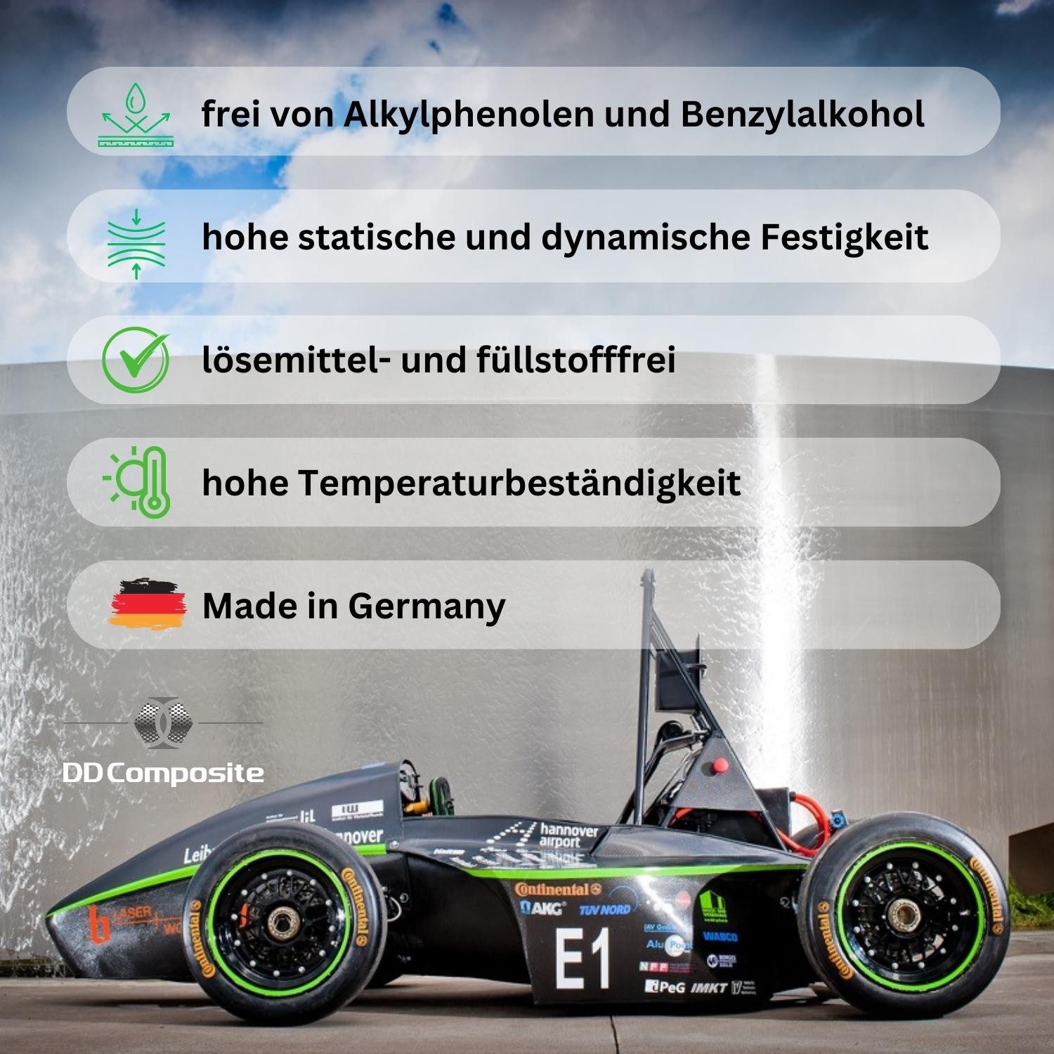 DD Composite Epoxidharz 100g Epox 200G + 30g Härter 15L