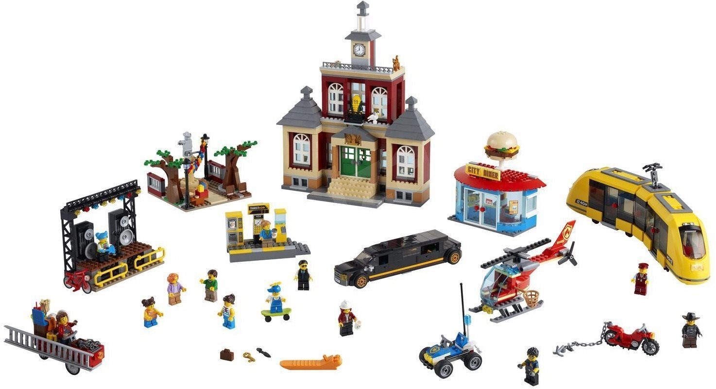 LEGO® City 60271 Stadtplatz Bausatz für günstig online kaufen