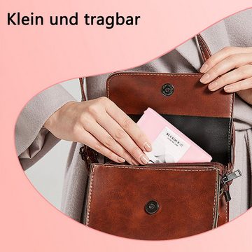 Scheiffy Nagellacktrockner Nagellampe,Lampe für Nägel,LED-Nagelkunst-Lichttherapiegerät, Zusammenklappbar,Muss aufgeladen werden