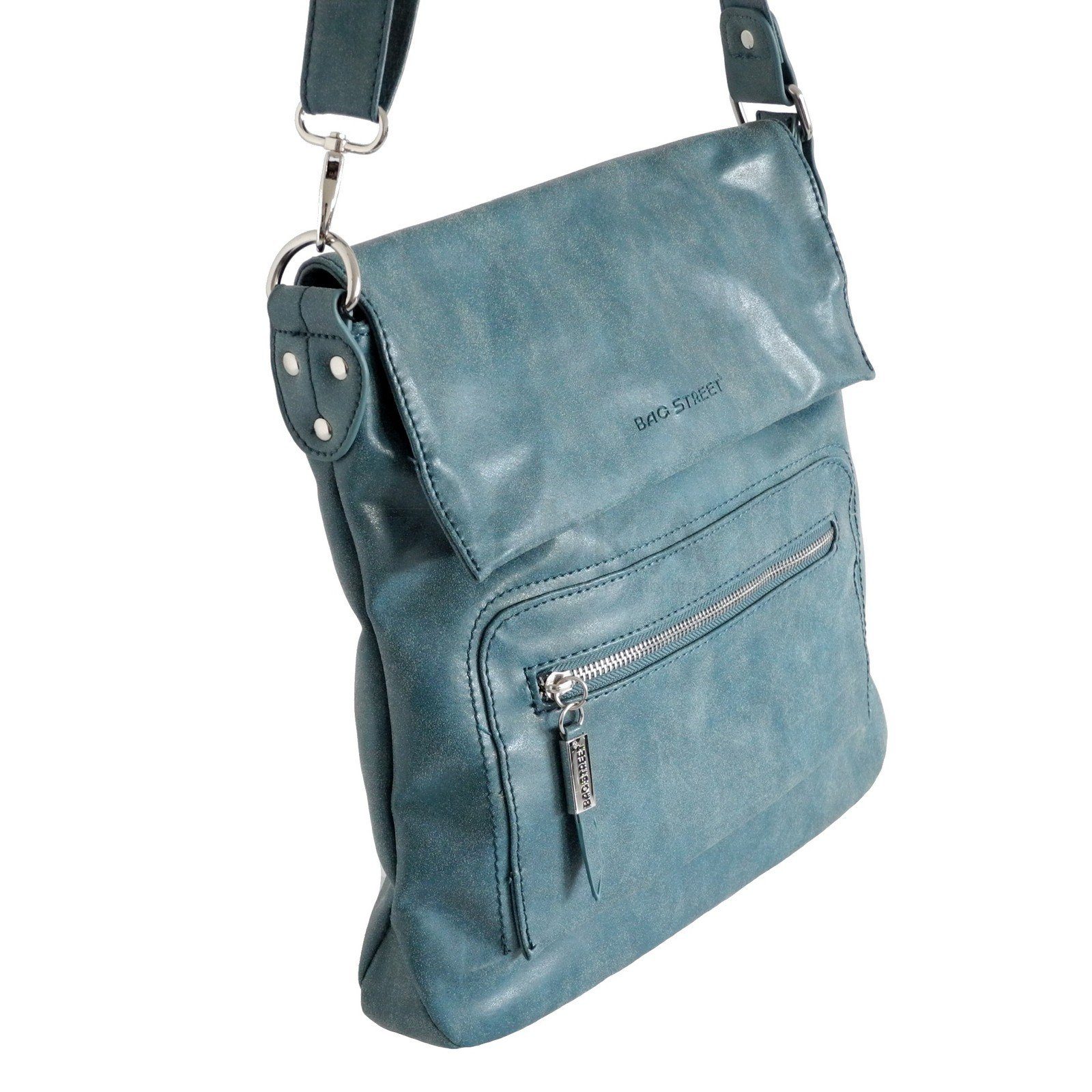 - Street Damentasche Blau Umhängetasche Bag Handtasche BAG Auswahl Damen STREET Messengerbag