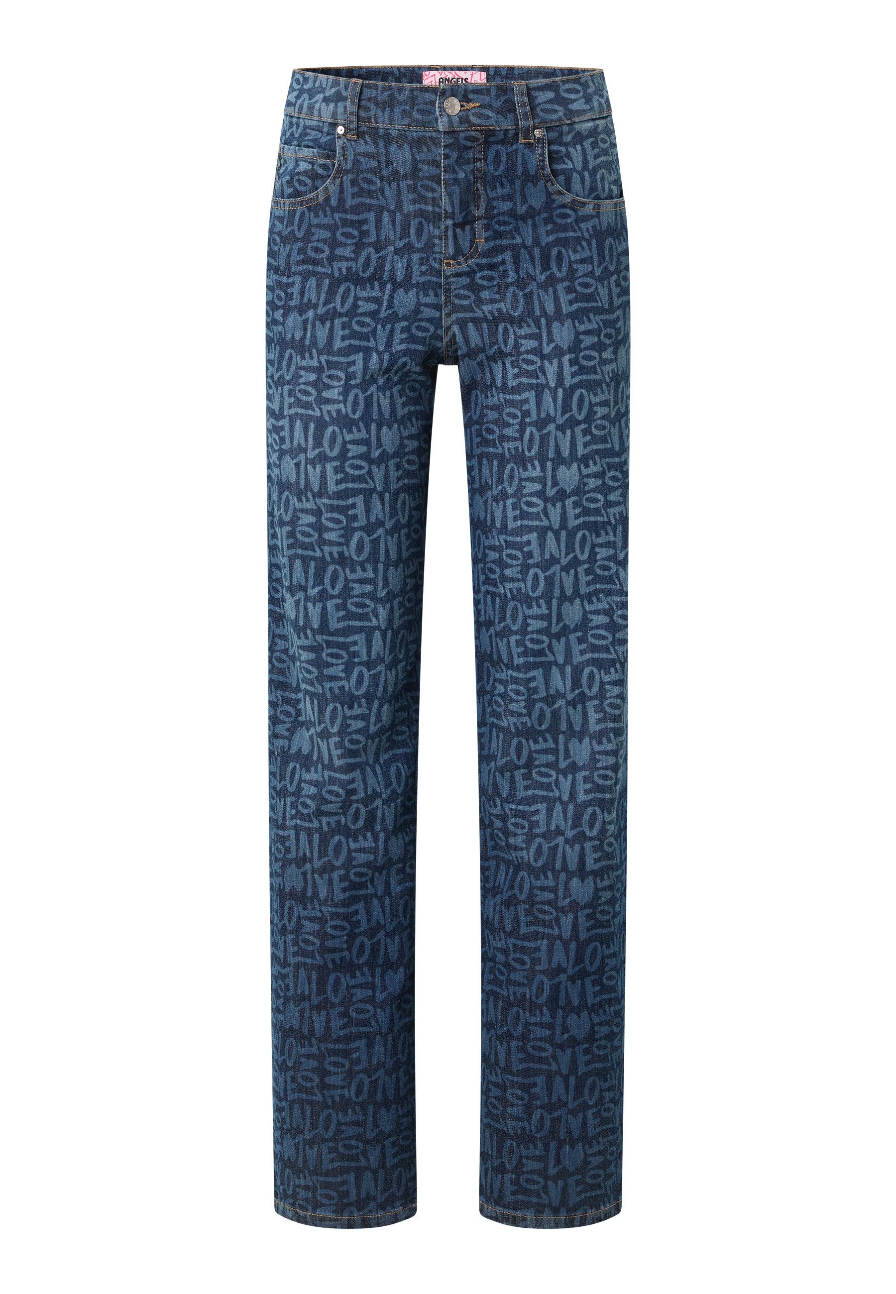 Stretch-Jeans ANGELS LARA LOVE mid blue used 360 2999.3359