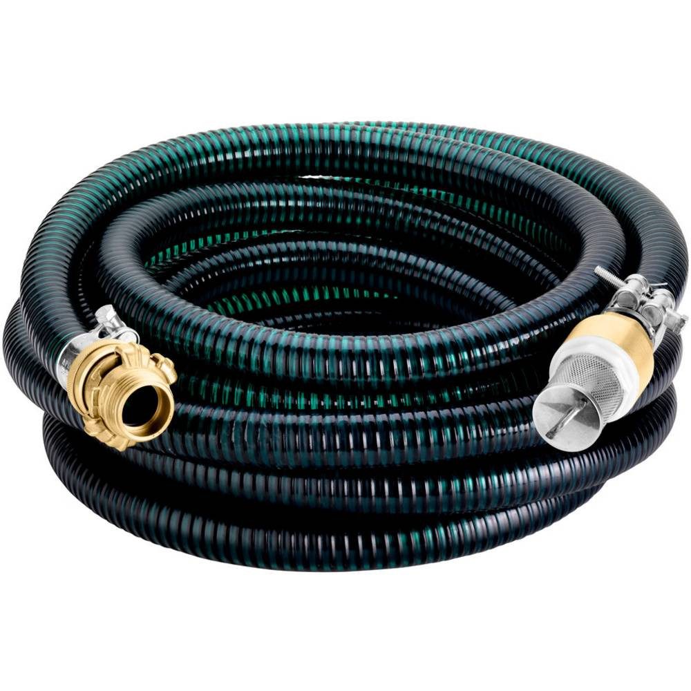 metabo Gartenschlauch Saugschlauch-Set Messing 7m 1″(25mm 628798000