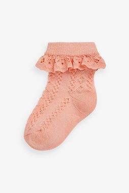 Next Kurzsocken Babysocken mit Spitze, 7er-Pack (7-Paar)