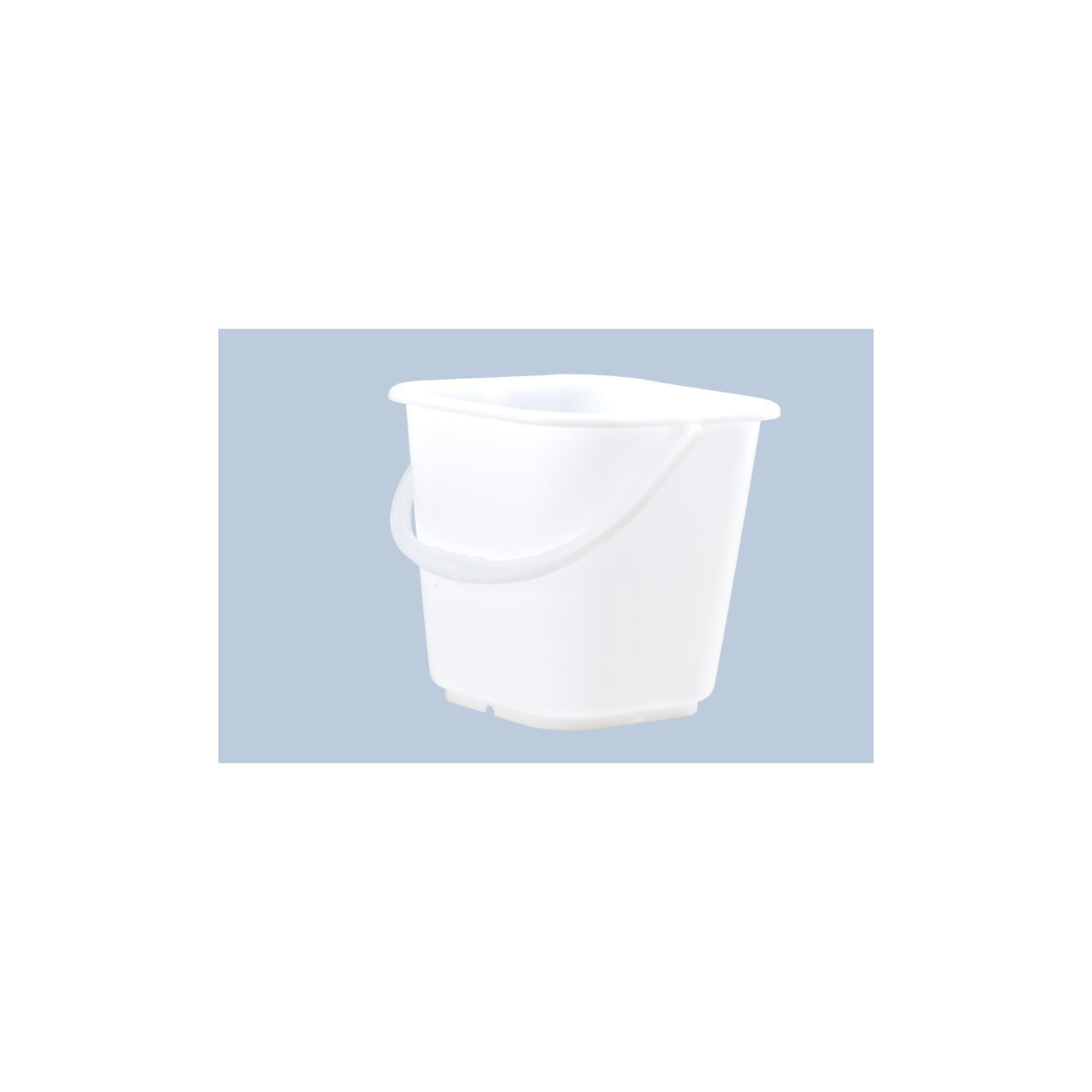 hünersdorff Mörtelkübel Hünersdorff Industrie-Eimer 14 L, eckig naturfarben, HDPE
