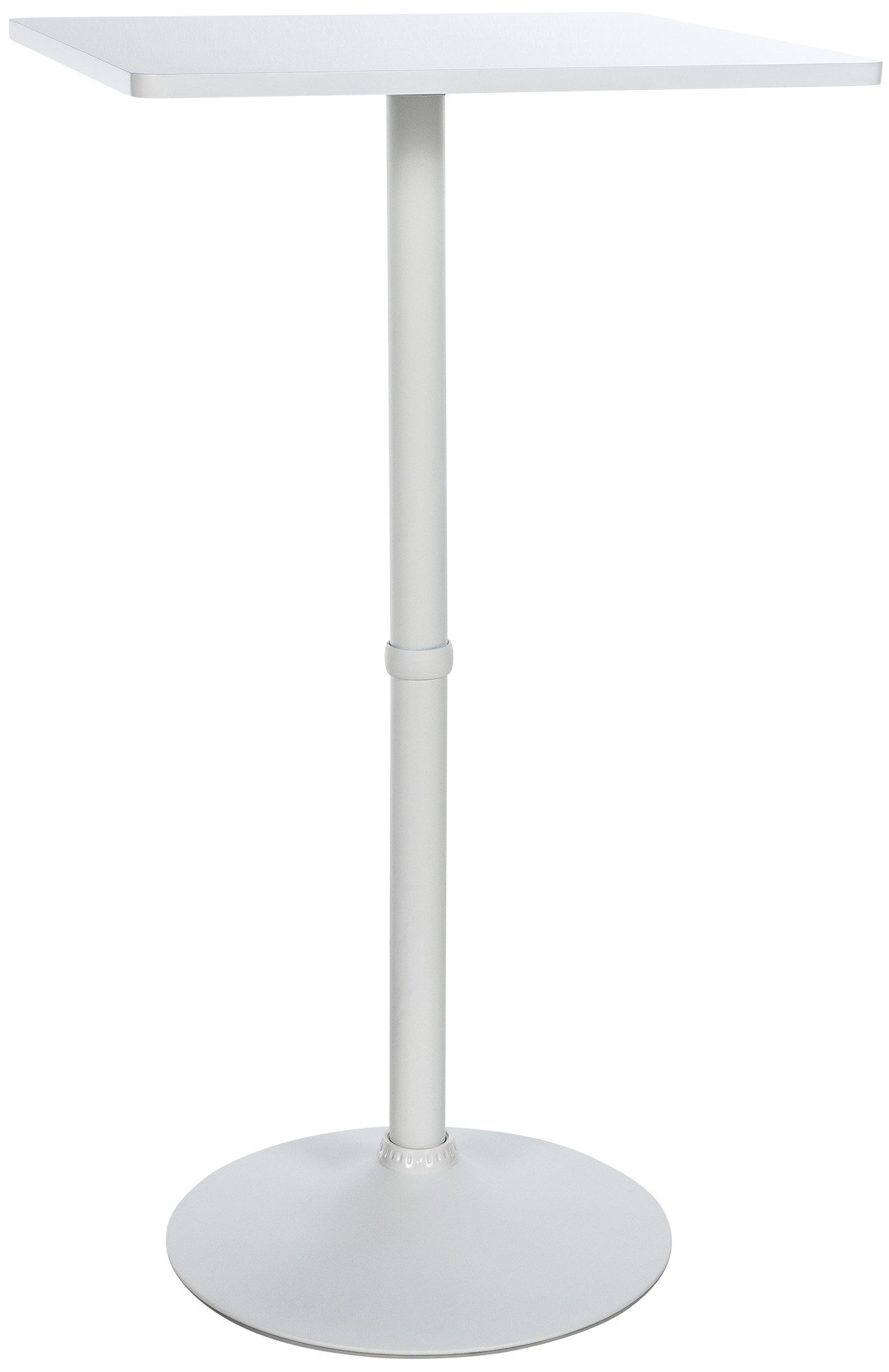 CLP Bartisch Stehtisch eckig, mit Holz-Tischplatte & Metall-Gestell günstig online kaufen