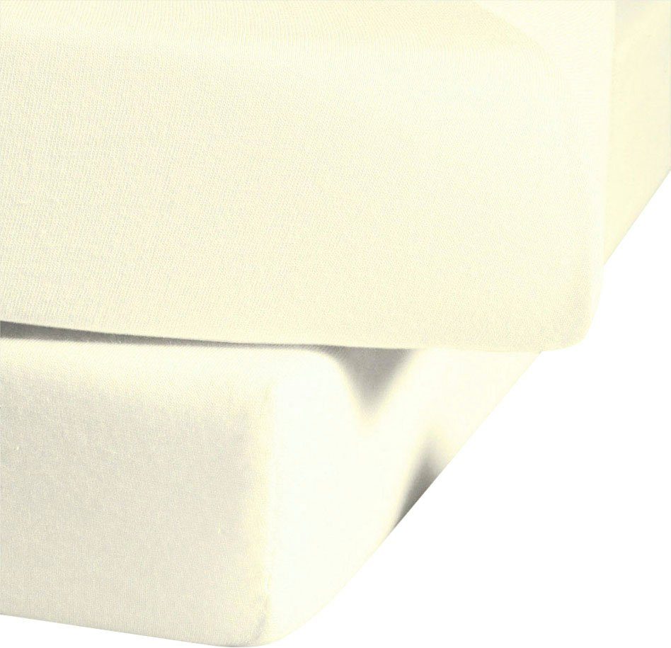 fleuresse Betttuch Colours, Mako-Satin, Gummizug: ohne, günstig online kaufen