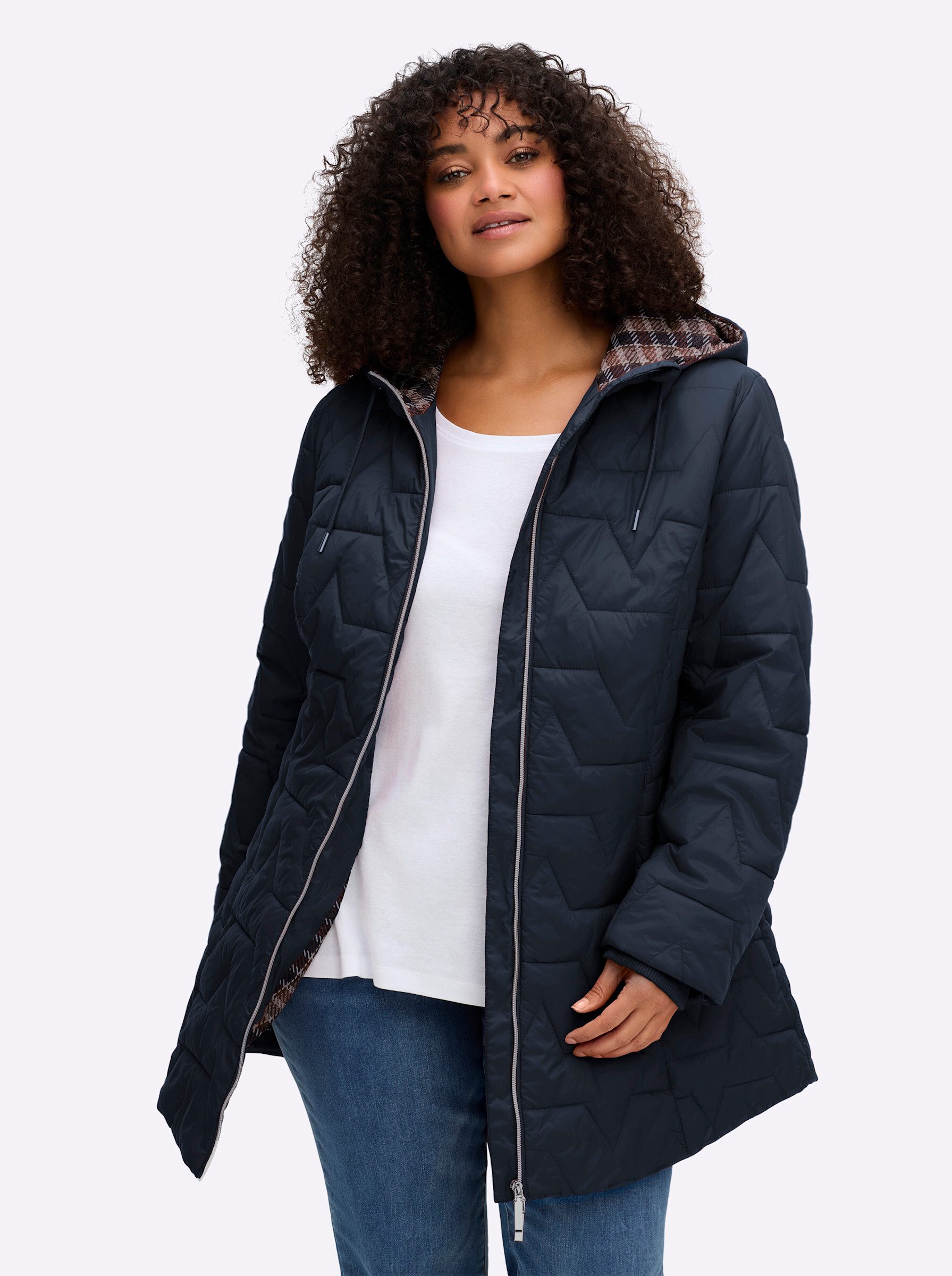Sheego Allwetterjacke Steppjacke günstig online kaufen