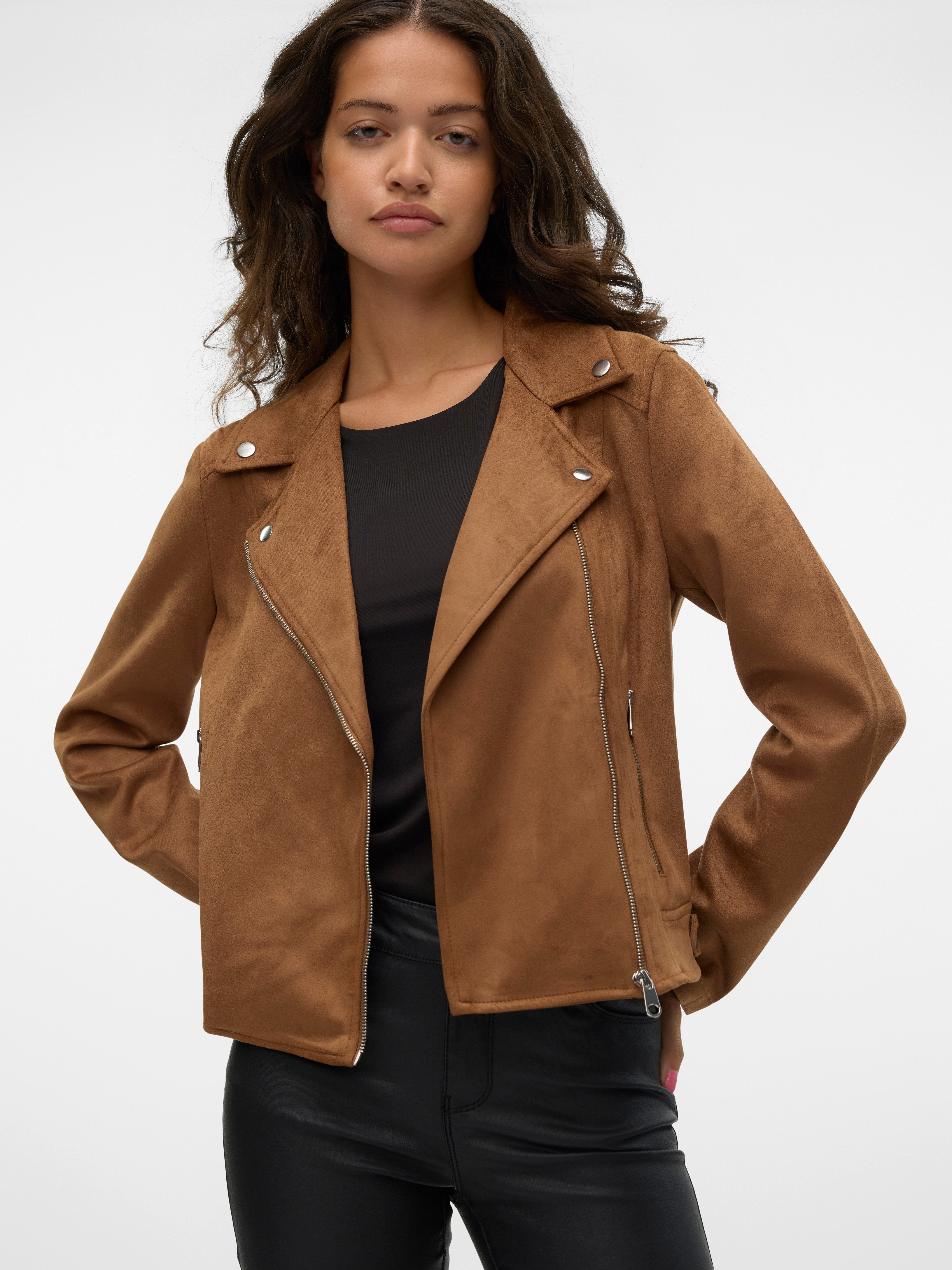 Vero Moda Lederimitatjacke VMJOSE SHORT FAUX günstig online kaufen