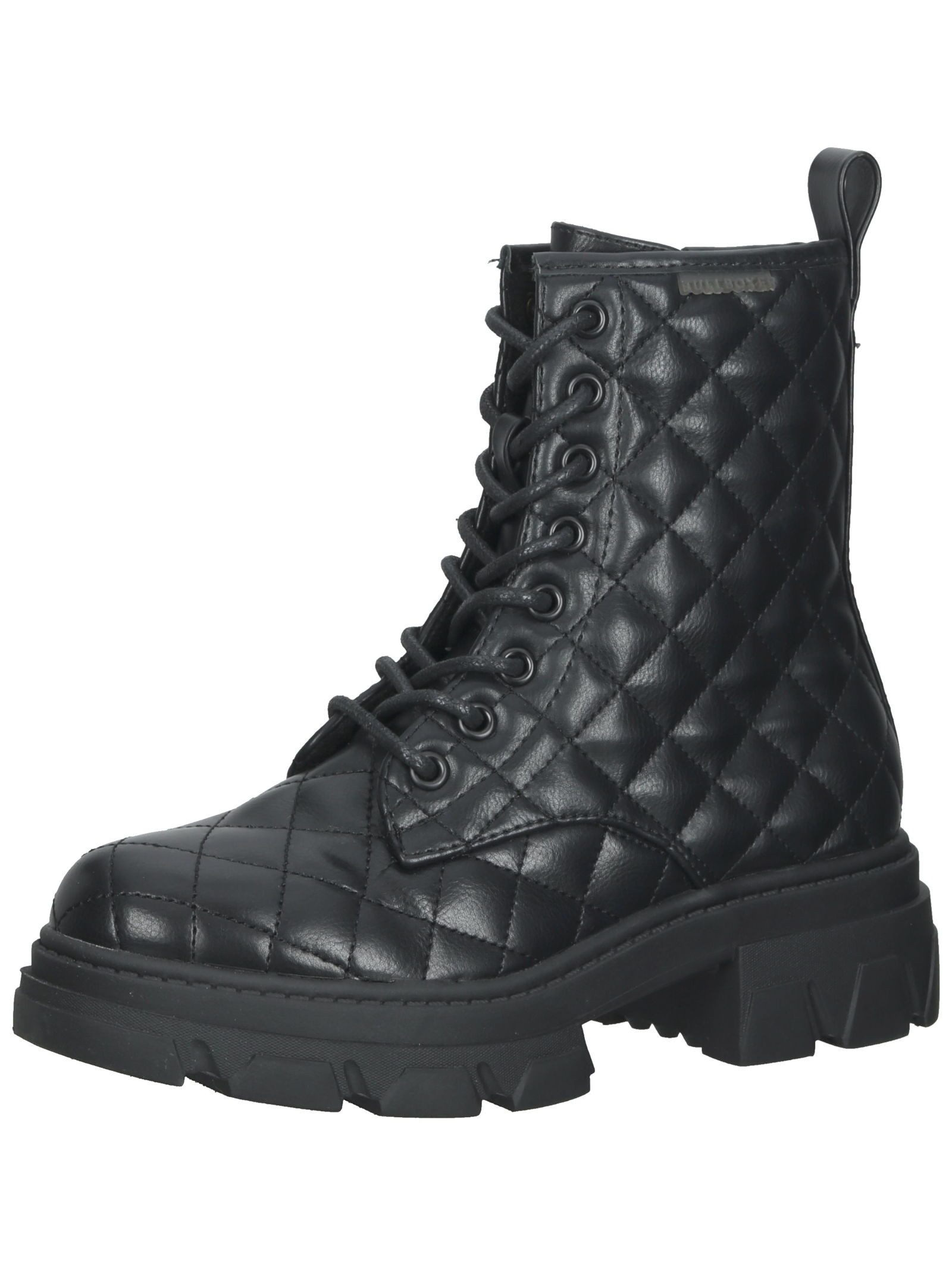 Bullboxer Stiefelette Lederimitat . Schnürstiefelette