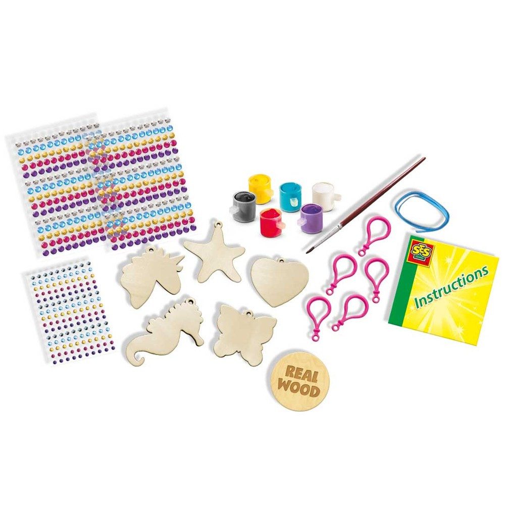 SES Creative Kreativset SES CREATIVE Diamond Painting Schlüsselanhänger