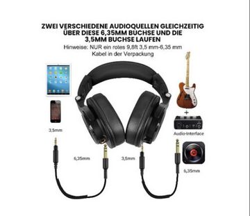 OneOdio A71M schwarz Headset exzellente Klangqualität High-Resolution Kopfhörer