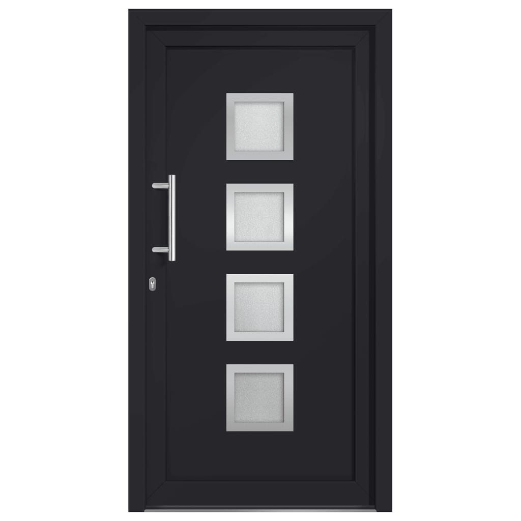 vidaXL Haustür Haustür Anthrazit 88x200 cm günstig online kaufen