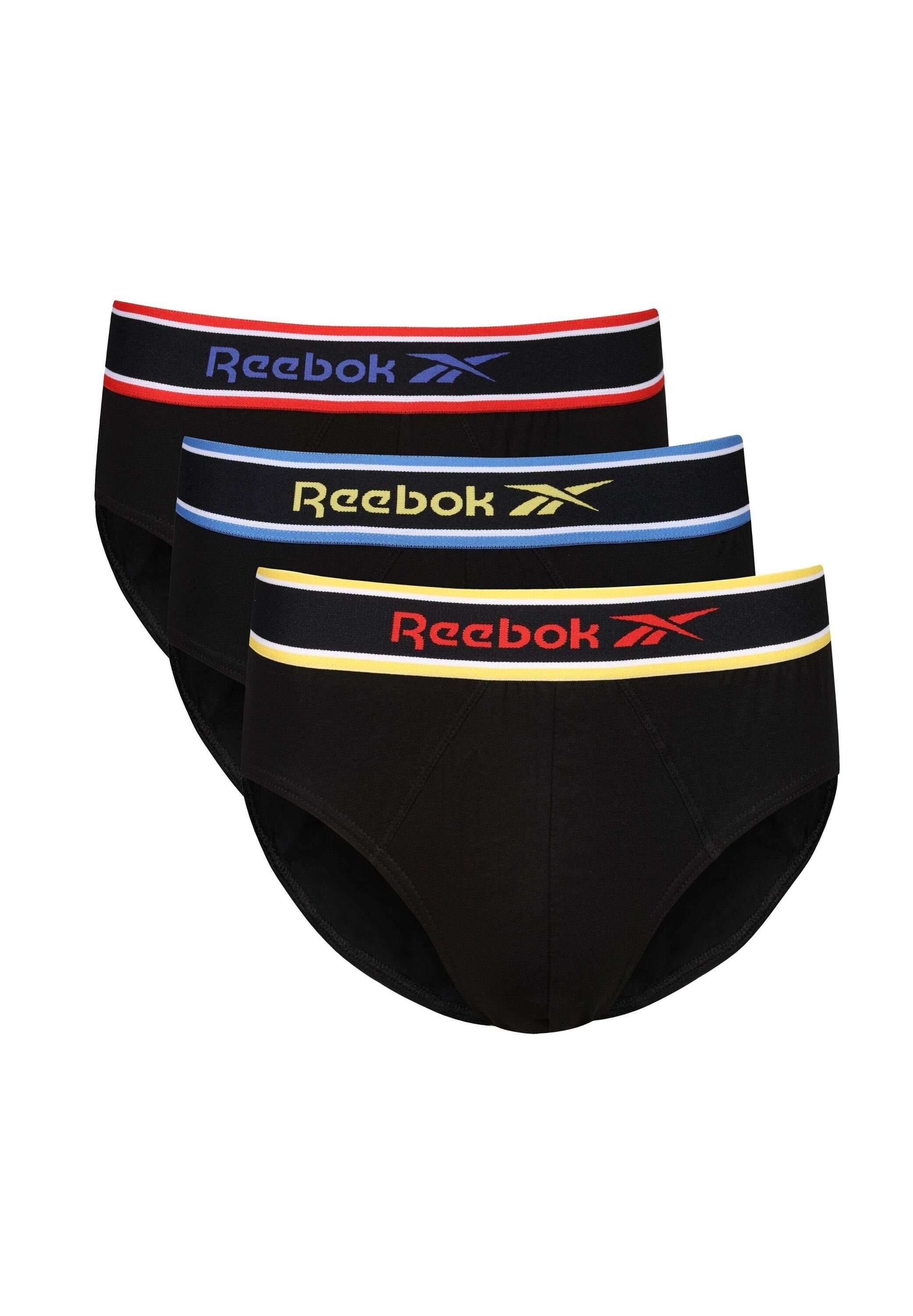 Reebok Slip (3-St) 3-Pack Black/MultiColourWB Slips