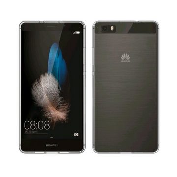 CoolGadget Handyhülle Transparent Ultra Slim Case für Huawei P8 5,2 Zoll, Silikon Hülle Dünne Schutzhülle für Huawei P8 Hülle