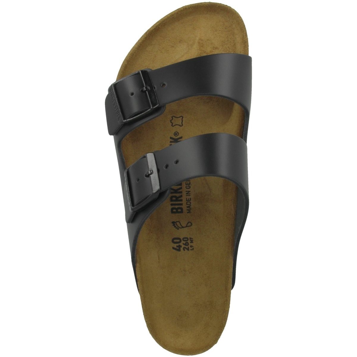 Birkenstock Arizona Naturleder normal Unisex Erwachsene Sandale Sandaletten, Sommerschuhe, Badeschuhe, Riemchen, Schlappen