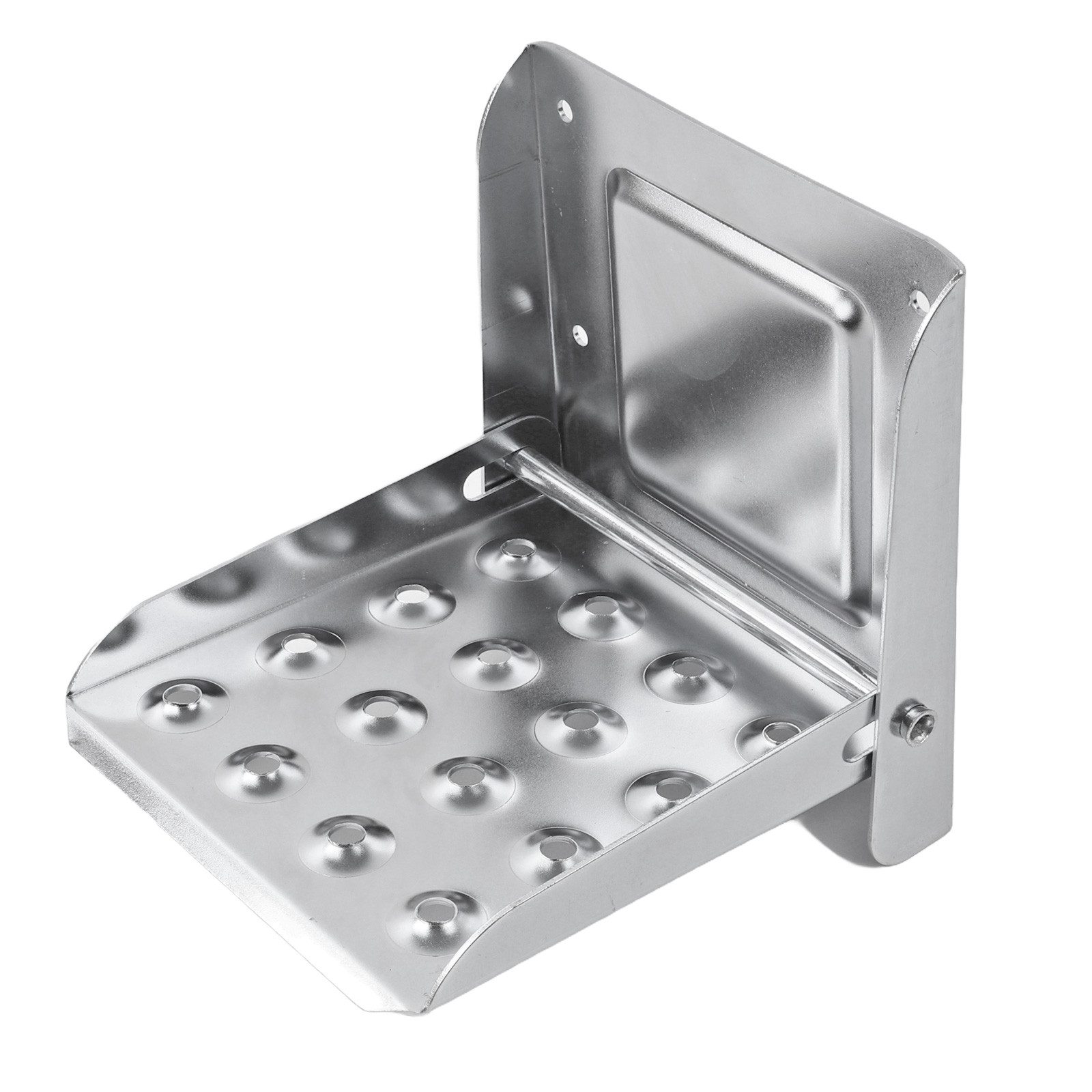 APT PKW-Anhänger Klapptritt für Anhänger – Verzinkter Stahl, 195 x 170 mm, bis 150 kg b, k.A.