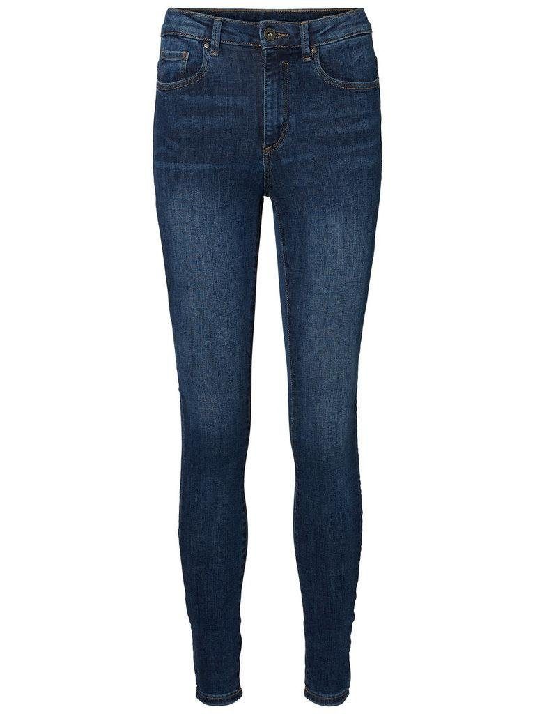Regular-fit-Jeans VMSOPHIA HW SKINNY JEANS MD BL NOOS