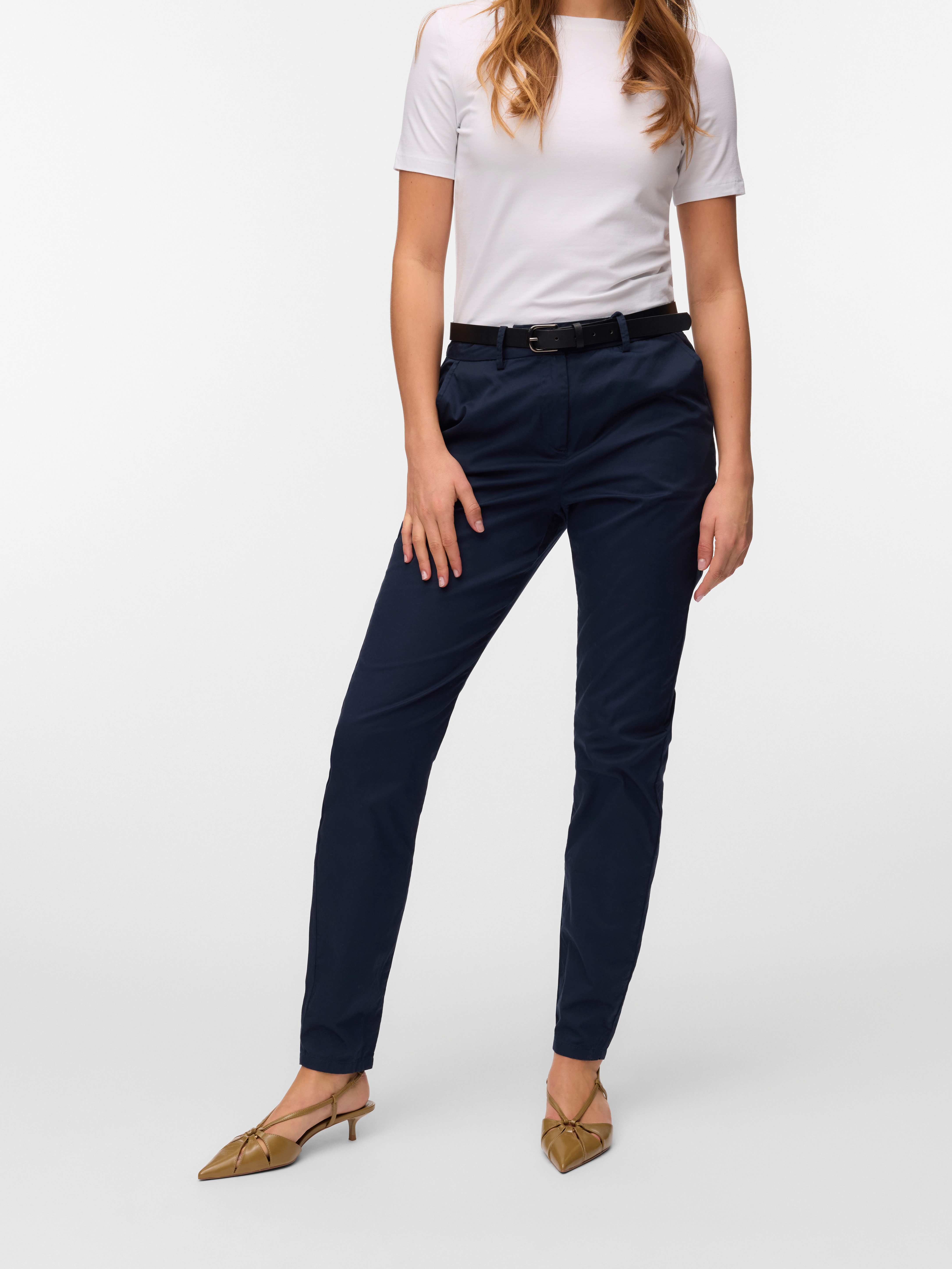 Vero Moda Chinohose VMFEDERICA MW CHINO PANTS günstig online kaufen