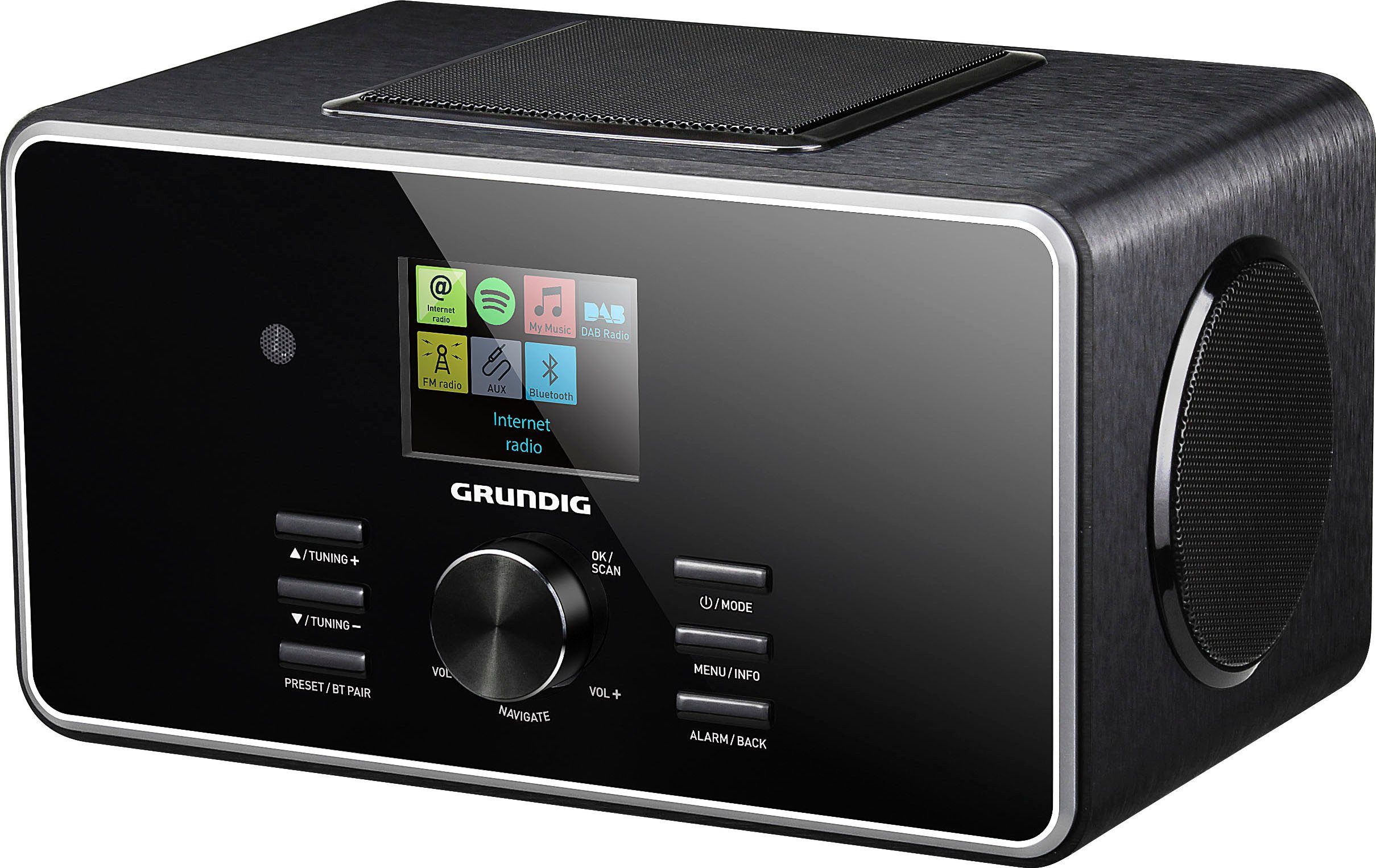 Grundig DTR 6000 28 FM-Tuner X (DAB), schwarz W) Digitalradio mit (Digitalradio Internetradio, RDS, (DAB)