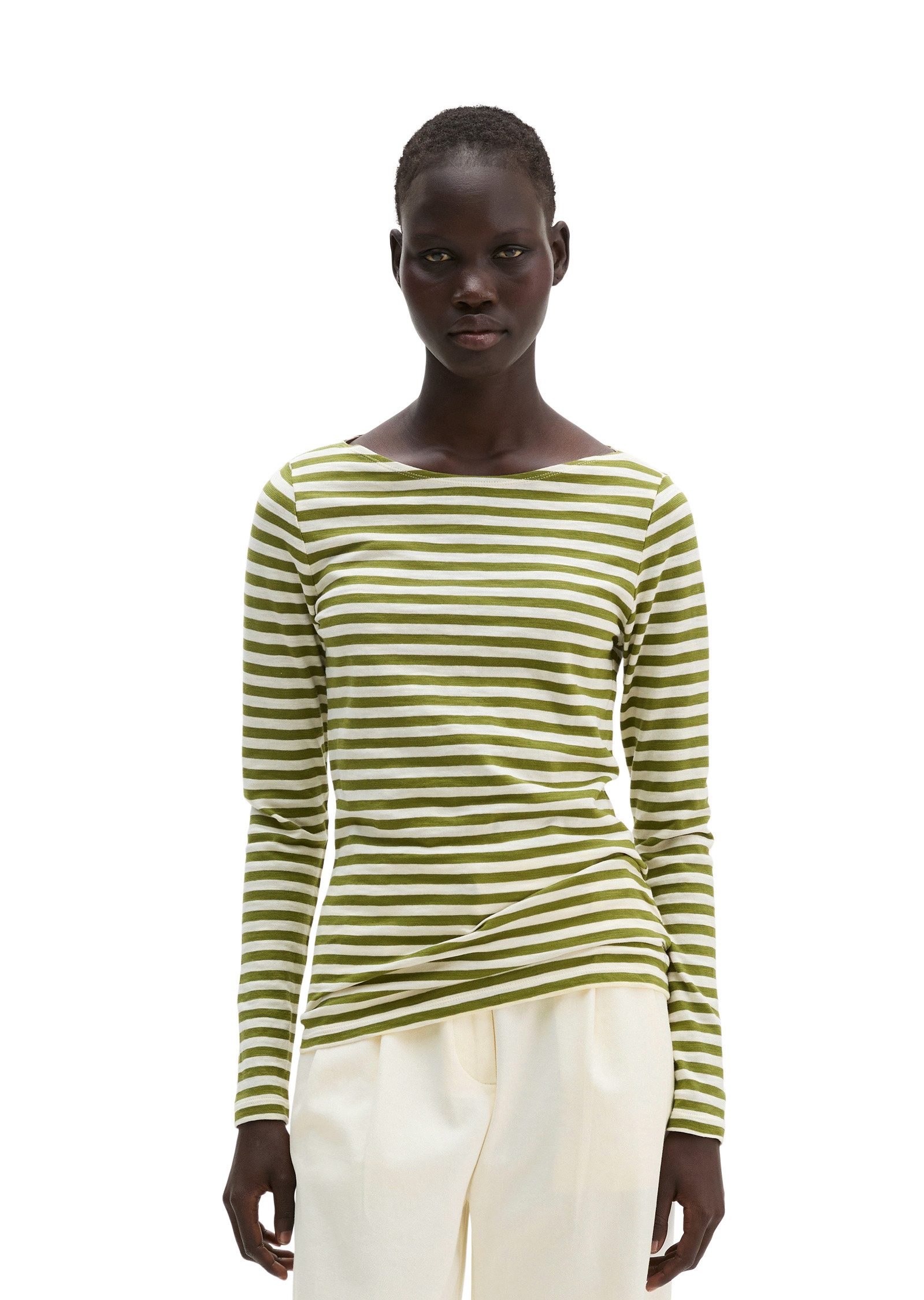Marc O'Polo Langarmshirt aus Organic-Cotton-Slub-Jersey