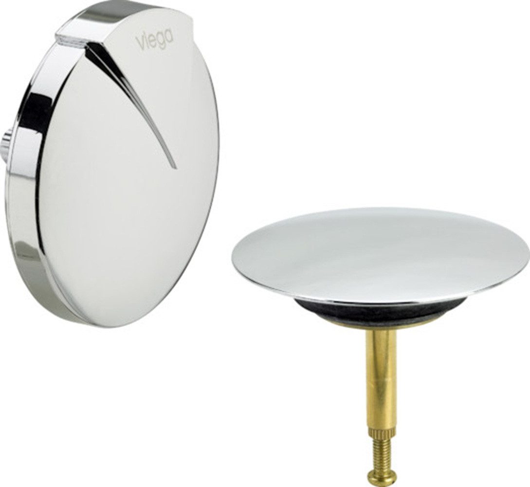 Viega Ablaufventil VIEGA Ausstattungsset Multiset 6162.0 aus Kunststoff verchromt, 2-tlg.