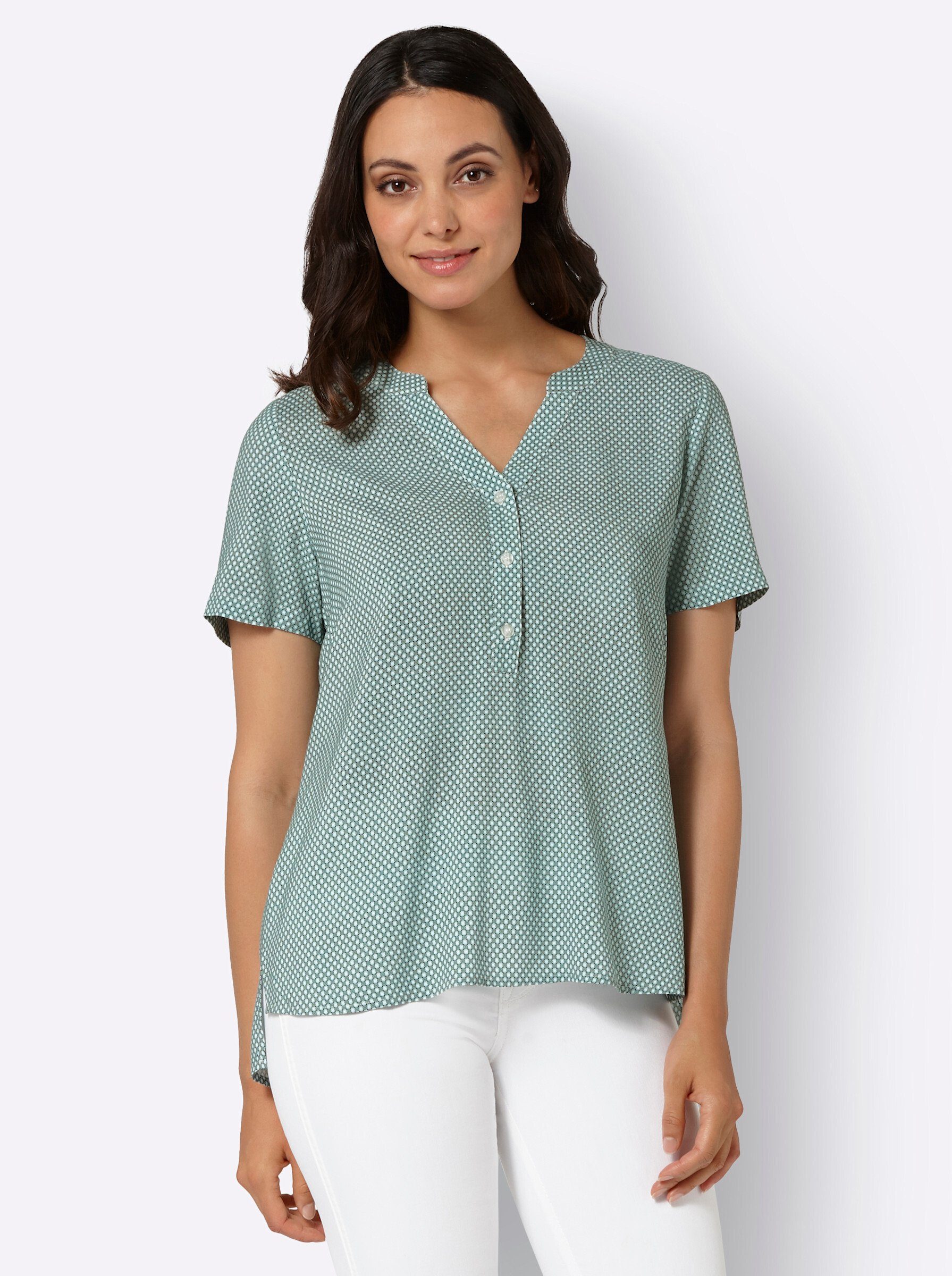 Witt Klassische Bluse Bluse Kurzarm günstig online kaufen