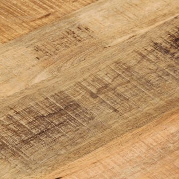 vidaXL Tischplatte Tischplatte Ø 40x2,5 cm Rund Raues Massives Mangoholz (1 St)