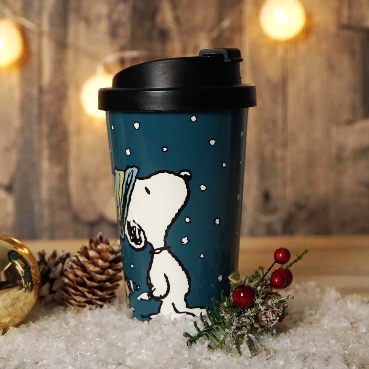 to GmbH 400ml, Labels Winter Becher Geda go Peanuts Coffee-to-go-Becher PP Coffee