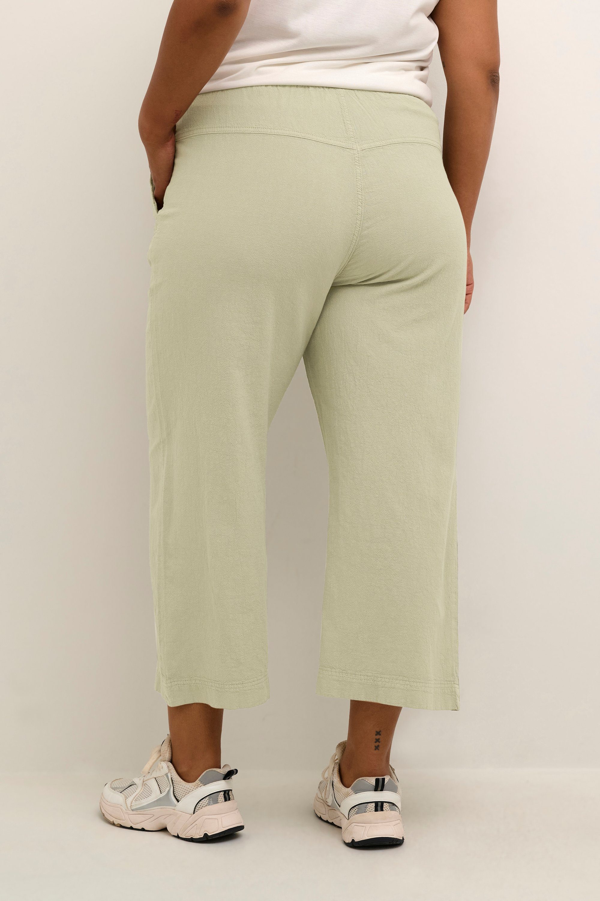 KAFFE Curve Stoffhose Casual Hose KCnana Große Größen