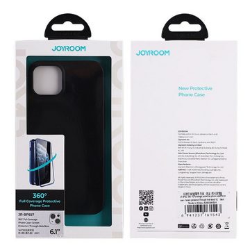 JOYROOM Handyhülle 360° Full Case Cover Handy-Hülle Schutz Vorne +, Hochwertige Silikonhülle, Bumper aus flexiblem weichem TPU Kunststoff
