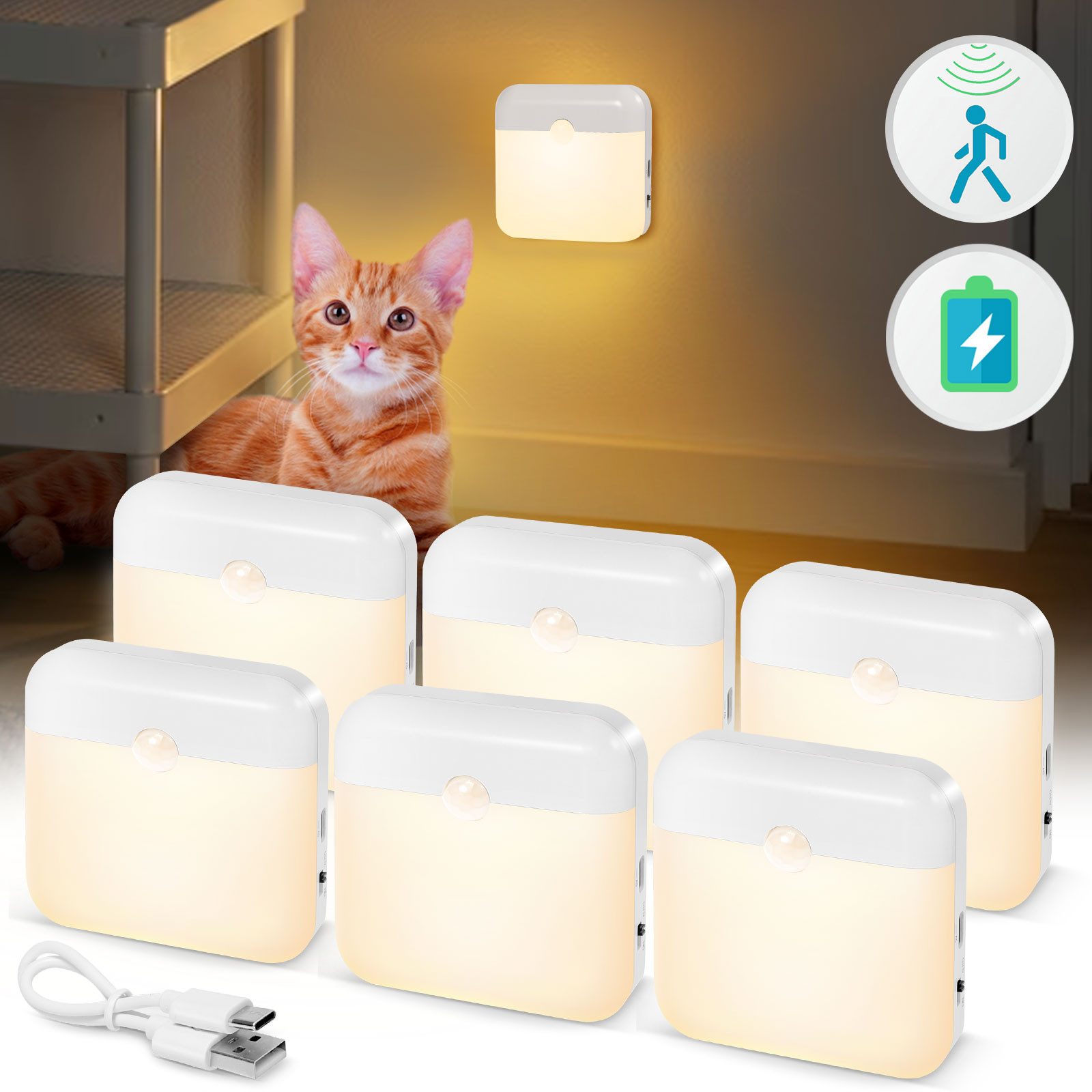 Jibenhome Nachtlicht LED Nachtlicht Kinder mit günstig online kaufen