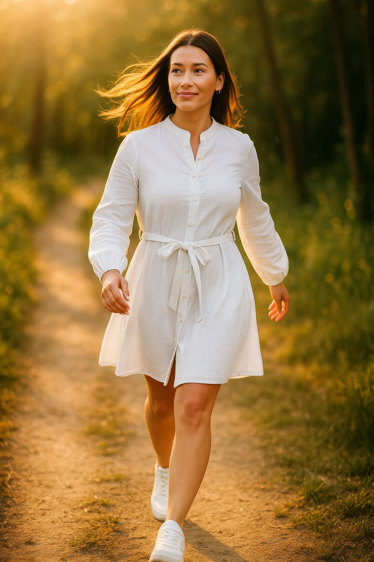 Reichstadt Sommerkleid Damen Oversized Платья Musselin 25RSW075 White One Size Vielseitig kombinierbar als Kleid, Tunika oder Strand-Cover-Up