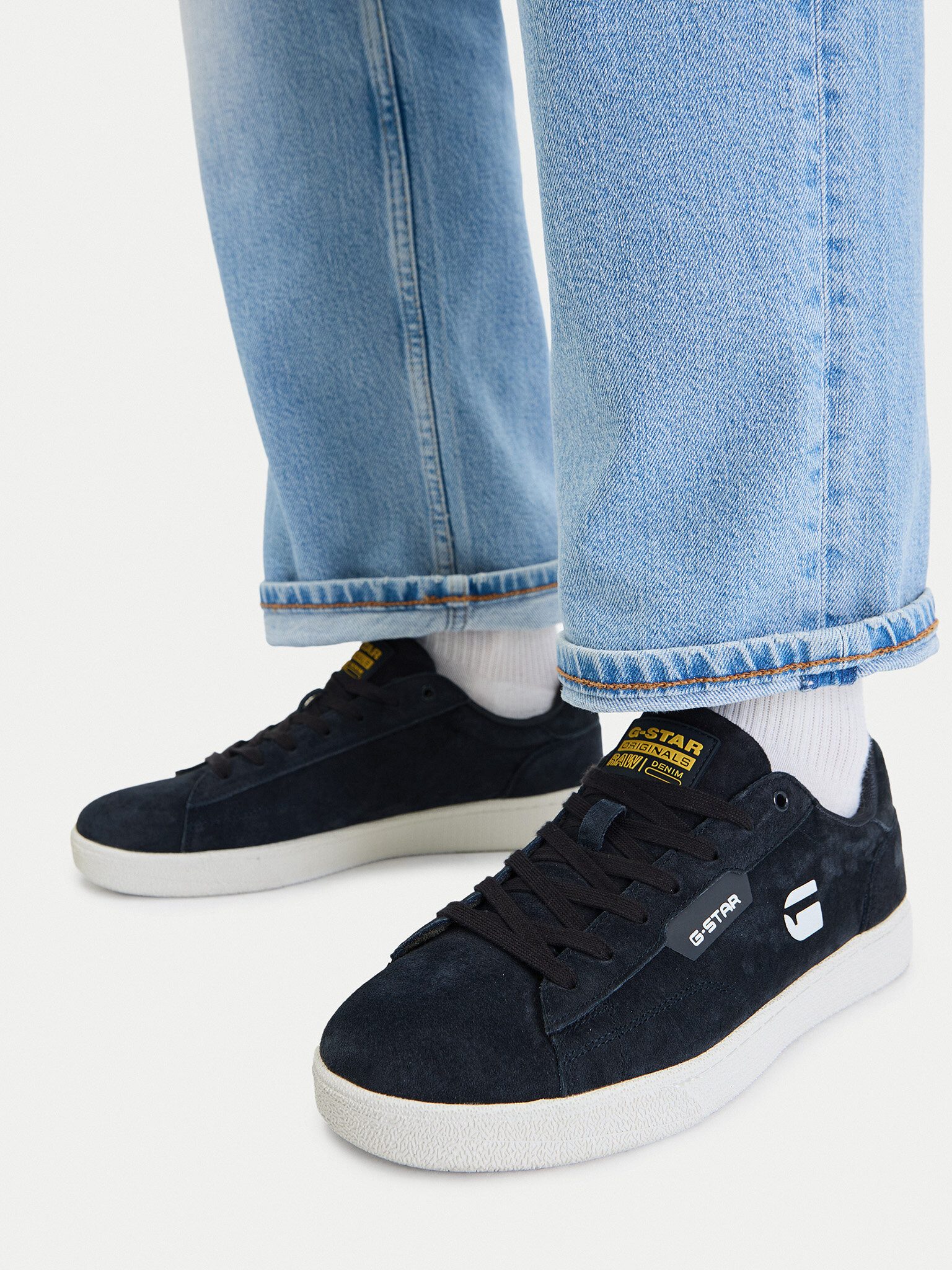 G-STAR G Star Raw Herren-Sneakers Marineblau G-STAR RAW-CEO-JASPER-01 Marineb Sneaker