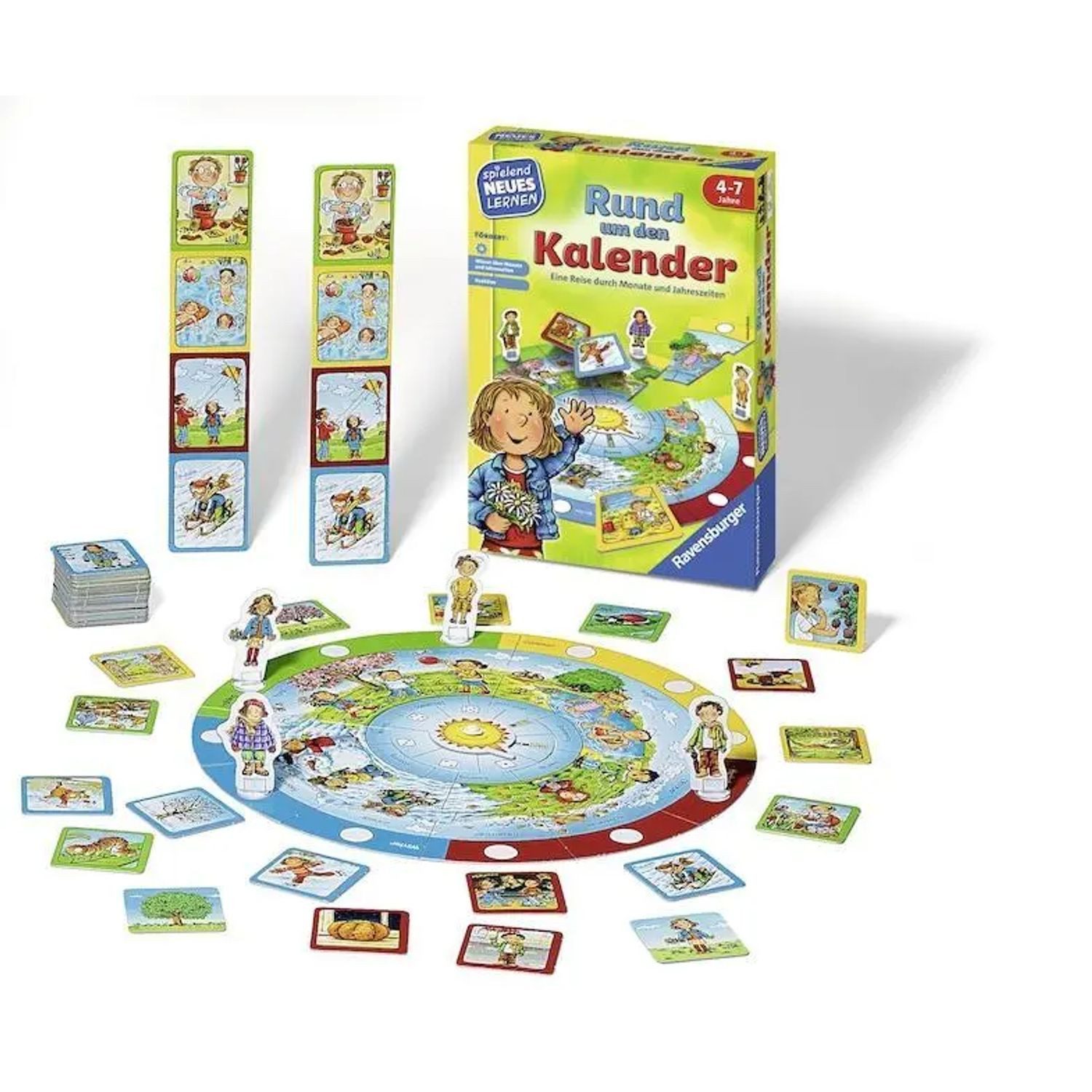 Ravensburger Spiel Rund um den Kalender